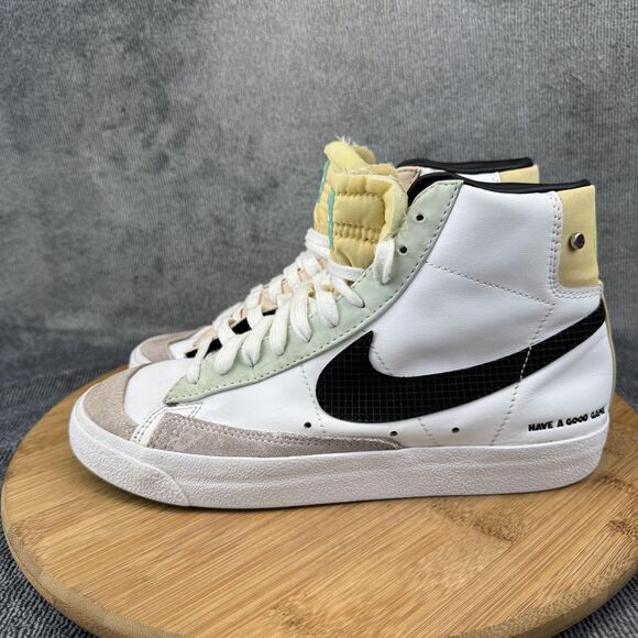Nike Blazer Mid 77 Shoes Womens Size 7.5 White Have A Good Game DO2331-101 - Picture 3 of 10